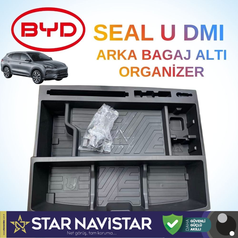 BYD Seal U DM-i Arka Bagaj Altı Düzenleyici Organizer