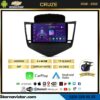 Chevrolet Cruze 4GB + 64GB Kablosuz Carplay 2008-2015 Android 13 Navigasyon Multimedya Sistemi