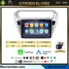 Citroen Elysee 4GB + 64GB Kablosuz Carplay 2013-2018 Android 13 Navigasyon Multimedya Sistemi