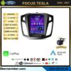 Ford Focus 2012-2018 Tesla Model 2GB + 32GB Kablosuz Carplay Navigasyon Multimedya Sistemi