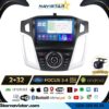 Ford Focus 34 2+64GB Kablosuz Carplay 2011-2015 Android 13 Navigasyon Multimedya Sistemi
