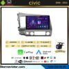 Honda Civic 2005-2012 Model 4GB + 64GB Android 13 Kablosuz Carplay Navigasyon Multimedya Sistemi