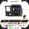 Honda Civic Tesla 2008-2011 Model 2GB + 32GB Kablosuz Carplay Navigasyon Multimedya Sistemi