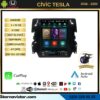 Honda Civic Tesla 2016-2020 Model 2GB + 32GB Kablosuz Carplay Navigasyon Multimedya Sistemi