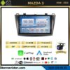 Mazda3 2010-2012 Model 4GB + 64GB Android 13 Kablosuz Carplay Navigasyon Multimedya Sistemi
