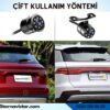 Navistar Ahd 720P 4 Pin Soketli Beyaz Ledli Kelebek Ve Tampon Uyumlu 6 Mt 4 Pin Kablolu Kamera