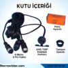 Navistar Ahd 720P 4 Pin Soketli Kelebek Ve Tampon Uyumlu 6 Mt 4 Pin Kablolu Kamera