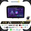 Peugeot 308  2008-2020 Model 2GB + 64GB Android 13 Kablosuz Carplay Navigasyon Multimedya Sistemi
