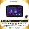Peugeot 308  2008-2020 Model 4GB + 64GB Android 13 Kablosuz Carplay Navigasyon Multimedya Sistemi