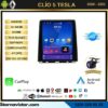 Renault Clio 5 Tesla 4GB + 64GB 2020-2021 Model Kablosuz Carplay Navigasyon Qled Multimedya Sistemi