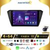 Skoda Fabia 2014-2019 Model 4+64 GB Android 13 Kablosuz Carplay Navigasyon Multimedya Sistemi