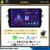 Toyota Auris 2006-2012 Model 2+64GB Android 13 Kablosuz Carplay Navigasyon Multimedya Sistemi