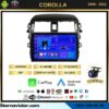 Toyota Corolla 2008-2012 Model 4GB + 64GB Android 13 Kablosuz Carplay Navigasyon Multimedya Sistemi