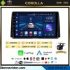 Toyota Corolla 2019-2021 Model 2+64GB Android 13 Kablosuz Carplay Navigasyon Multimedya Sistemi
