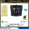 Toyota Corolla Tesla 4GB + 64GB 2007-2014 Model Kablosuz Carplay Navigasyon Qled Multimedya Sistemi