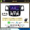 Toyota Hilux 2008-2014 Model 4GB + 64GB Android 13 Kablosuz Carplay Navigasyon Multimedya Sistemi