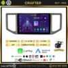 Volkswagen Crafter 2+64GB Android 13 Kablosuz Carplay 2017-2022 Navigasyon Multimedya Sistemi