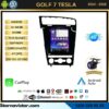 Volkswagen Golf 7 Tesla 4GB + 64GB 2014-2018 Model Kablosuz Carplay Navigasyon Qled Multimedya Sistemi