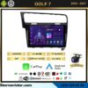 Vw Golf 7  Kablosuz Carplay 4GB + 64GB Android 13 Navigasyon Multimedya Sistemi