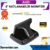 5" AHD Katlanabilir Monitör 1080P/720P/Analog destekli
