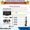 5 Kameralı 10.36" Dokunmatik Kayıtlı Ekranlı 256 Gb Sd Kart Destekli Araç Kamera Seti