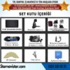5 Kameralı 10.36" Dokunmatik Kayıtlı Ekranlı 256 Gb Sd Kart Destekli Araç Kamera Seti