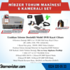 6 Kameralı Mibzer Havalı Tohum Makinesi 9 Inç Hdmi Monitörlü Kamera Seti