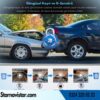 9.66 İnç 4K Kablosuz Carplay Çift Kameralı Kayıtlı Dikiz Aynası Araç Kamerası Wifi Bluetooth