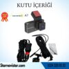 A7 2K Ön 1080P Arka Çift Kameralı Wifi GPS Gece Görüşlü Araç İçi Kamera Seti