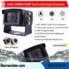 AHD 1080P/720P Büyük Gece Görüşlü 4 Pin Soketli Kamyon Tır Otobüs Kamerası