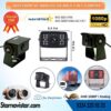 AHD 1080P ve Analog Pal Çevirilebilir 4 Pin Gece Görüşlü Metal Ayaklı Full HD Kamera