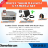 Ahd 720P 6 Kameralı Mibzer Havalı Tohum Makinesi 9 Inç Hdmi Monitörlü Kamera Seti