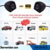 AHD 720P Metal kasa 3 MP Lensli Gece Görüşlü AV girişli HD Kamera