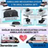 Ambulans Mevzuatına Uygun 2 Kameralı 8 Kanal Mobil NVR 1 TB 7 inç Monitörlü Tak Kullan Set
