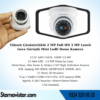 Araçlar Için Mini Metal Dome 2 Mp Full Hd Gece Görüşlü Kamera Geniş Açılı