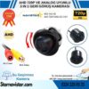 Ayarlanabilir Başlıklı AHD 720P ve Analog Pal Çevrilebilir Geri Görüş Kamerası