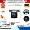 Balıkgözü AHD 1080P ve 720P Çevirilebilir 170 Derece Geniş Açılı Geri Görüş Kamerası