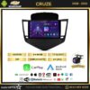 Chevrolet Cruze 4GB + 64GB Kablosuz Carplay 2008-2015 Android 13 Navigasyon Multimedya Sistemi