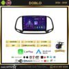 Fiat Doblo 2015-2019 Model 2GB + 64GB Android 13 Kablosuz Carplay Navigasyon Multimedya Sistemi