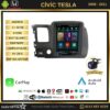 Honda Civic Tesla 2008-2011 Model 2GB + 32GB Kablosuz Carplay Navigasyon Multimedya Sistemi
