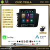 Honda Civic Tesla 2012-2015 Model 2GB + 32GB Kablosuz Carplay Navigasyon Multimedya Sistemi