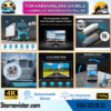 Karavan Kamera Seti 128 Gb Sd Dahil 4 Kameralı 10 Inç Dokunmatik Ekranlı Tak Kullan