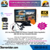 Karavan Kamera Seti 128 Gb Sd Dahil 4 Kameralı 10 Inç Dokunmatik Ekranlı Tak Kullan