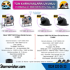 Karavan Kamera Seti 128 Gb Sd Dahil 4 Kameralı 10 Inç Dokunmatik Ekranlı Tak Kullan