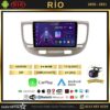 Kia Rio2 2005-2011 Model 4+64GB Android 13 Kablosuz Carplay Navigasyon Multimedya Sistemi