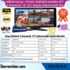 Mibzer için 4+1 Büyük Kameralı 10.36 inç Dokunmatik Monitör Beşe Bölen Kayıtlı 256 Gb Sd Kart Destekli