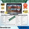 Mibzer için 8 Kameralı 10 inç Sekize Bölen Monitör Kayıtlı 256 Gb Sd Kart Destekli