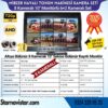 Mibzer için 8 Kameralı 10 inç Sekize Bölen Monitör 2 Büyük Kameralı Kayıtlı 256 Gb Sd Kart Destekli