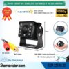 Mini Kamera AHD 1080P ve Analog Pal Çevirilebilir Gece Görüşlü Metal Ayaklı AV Full HD Kamera