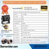 Mini Kamera AHD 1080P ve Analog Pal Çevirilebilir Gece Görüşlü Metal Ayaklı Full HD Kamera